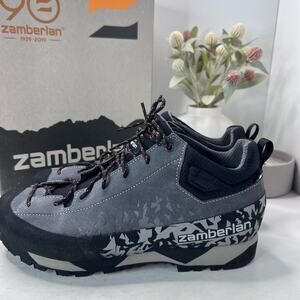 Zamberlan 215 Salathe GTX RR Hiking Shoes Waterproof Suede Gray Men's 10